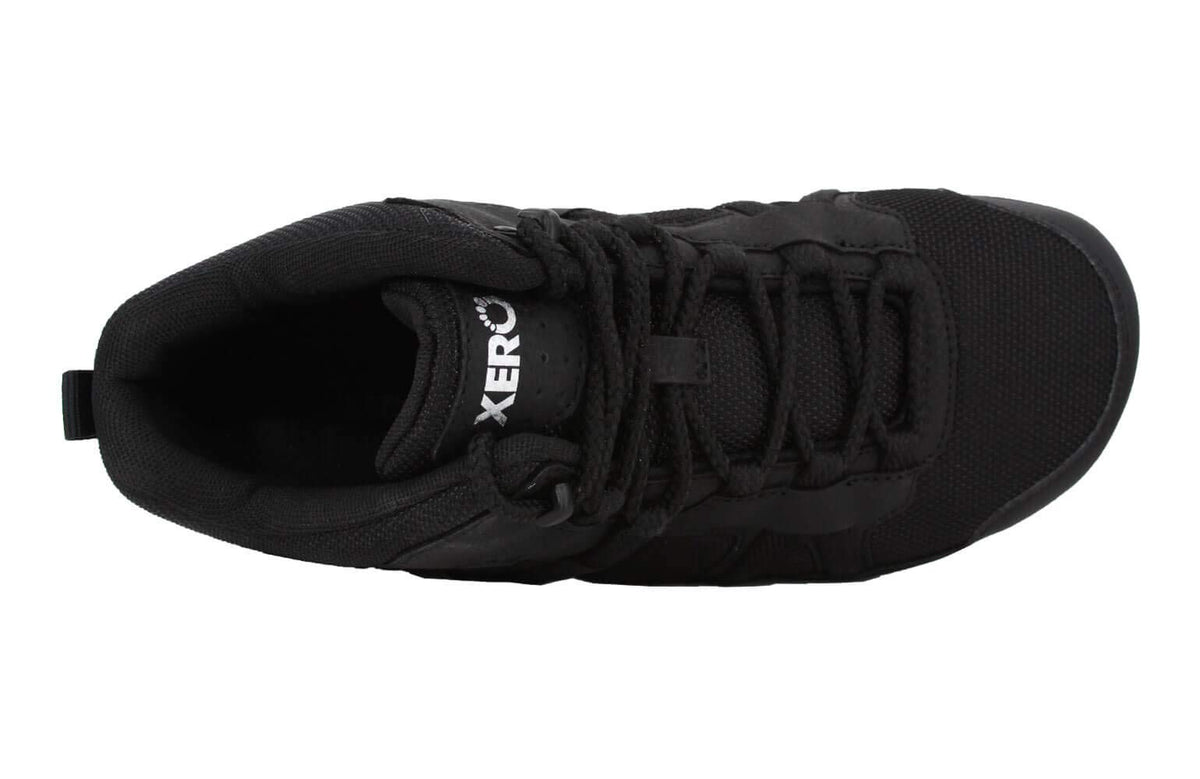 Xero Shoes DayLite Hiker - Women's Barefoot-Inspired Minimalist Lightweight Hiking Boot - Zero Drop Trail Shoe Black