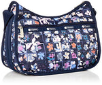 LeSportsac Classic Hobo Crossbody Handbag in Very Merry Navy, Medium