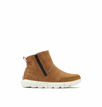 Sorel Women's Explorer II Bootie — Delta, Fawn — Waterproof Suede Winter Boots — Size 8