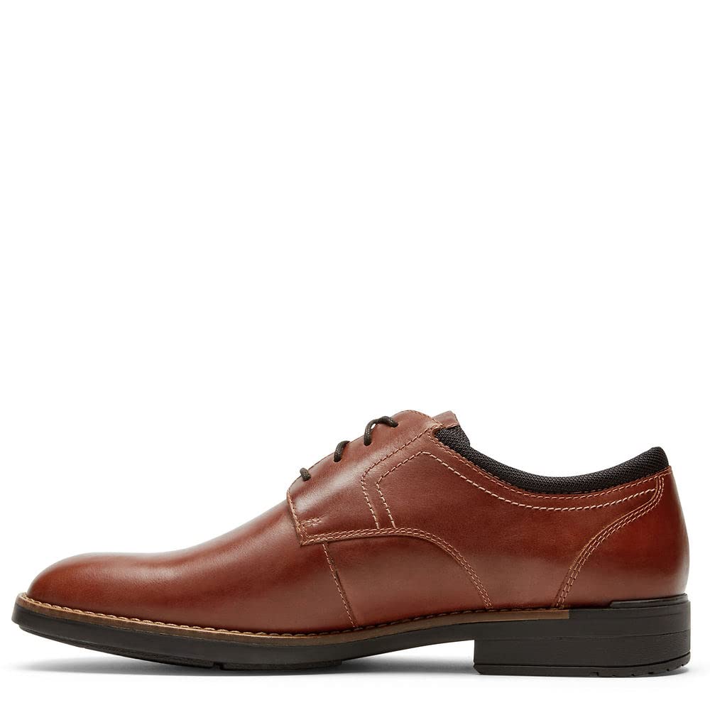 Rockport Men's Bryant Plain Toe Oxford, Tan, 7