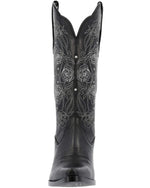 Durango Crush Women’s Black Rosewood Western Boot Size 8(M)