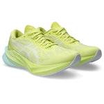 ASICS Women's NOVABLAST 3 Running Shoes, 6.5, Glow Yellow/White