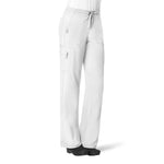 Carhartt Women's Cross-Flex Boot Cut Cargo Pant, White, Large
