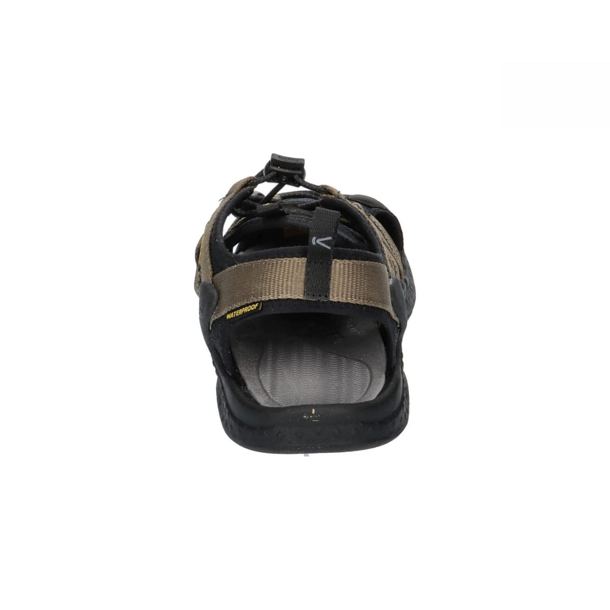 KEEN Men's Drift Creek H2 Closed Toe Water Sandals, Dark Olive/Black, 9