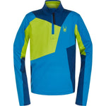Spyder Boy's Ambush Zip T-Neck (Toddler/Little Kids) Coast 3T Toddler