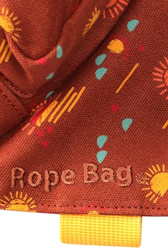 KAVU Original Rope Bag Sling Pack with Adjustable Rope Shoulder Strap - Mirage Glow