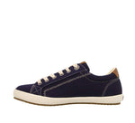 Taos Women's Star Burst Sneaker 6.5 Navy/Tan