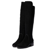 Cole Haan Women's W24672 - Calgary Wr OTK Boot Wr Black Suede
