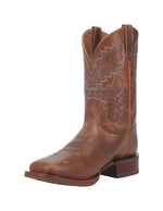 Dan Post Men's Cogburn Performance Leather Western Boot Broad Square Toe Tan 12 EE