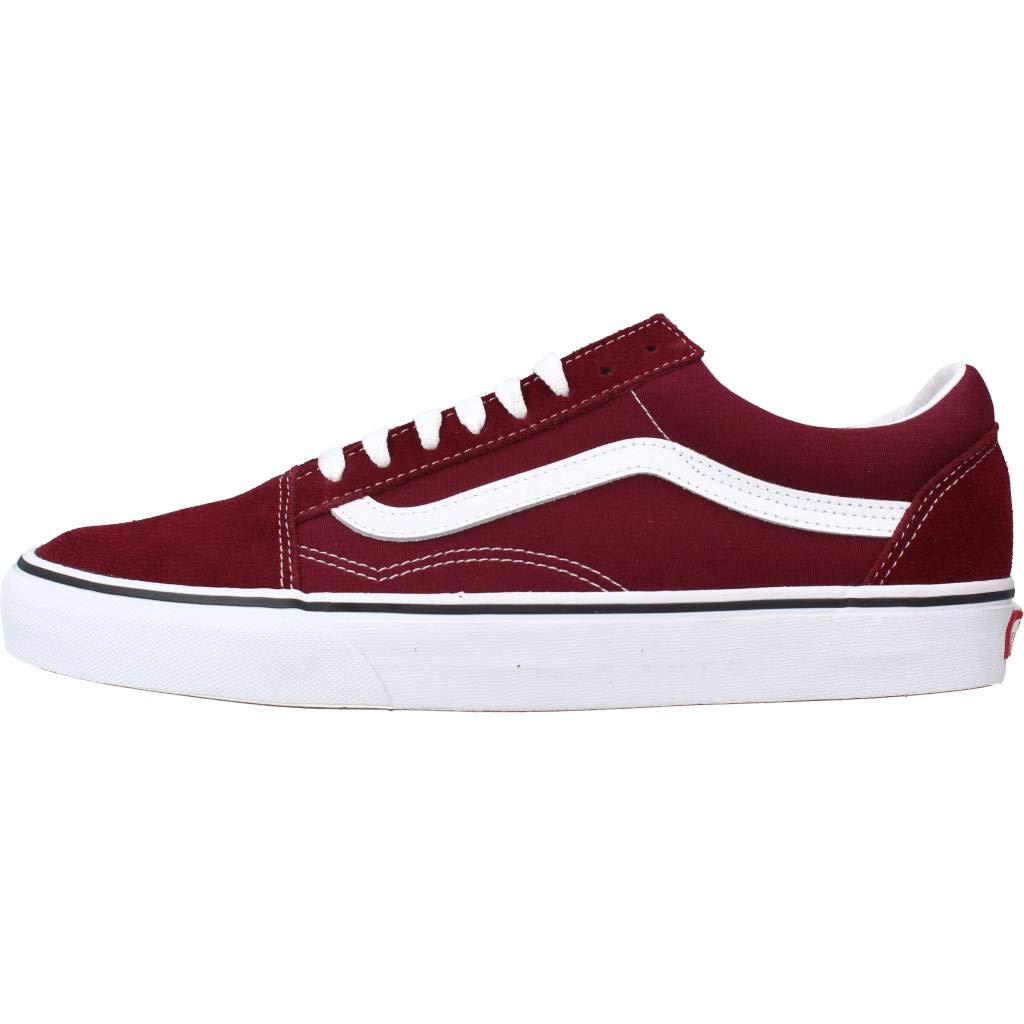 Vans You'll be Too Cool for School in The Classic Old Skool Skate Shoe from The Upper of This Men's Shoe is Made of Both Canvas and Suede with an ICO
