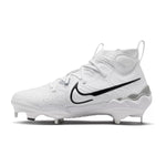Nike Alpha Huarache NXT DJ6517-100 White-Black-Wolf Grey Men's Metal Baseball Cleats 8 US