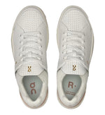On Running Women's The Roger Centre Court Sneakers Trainers (White - Woodrose, US Footwear Size System, Adult, Women, Numeric, Medium, 9.5)