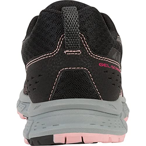 ASICS 1012A170 Women's Gel-Scram 4 (D) Running Shoe, Black/Dark Grey - 9 D US