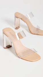 SCHUTZ Ariella Acrylic High Heel Transparente(Light Nude) 7 M