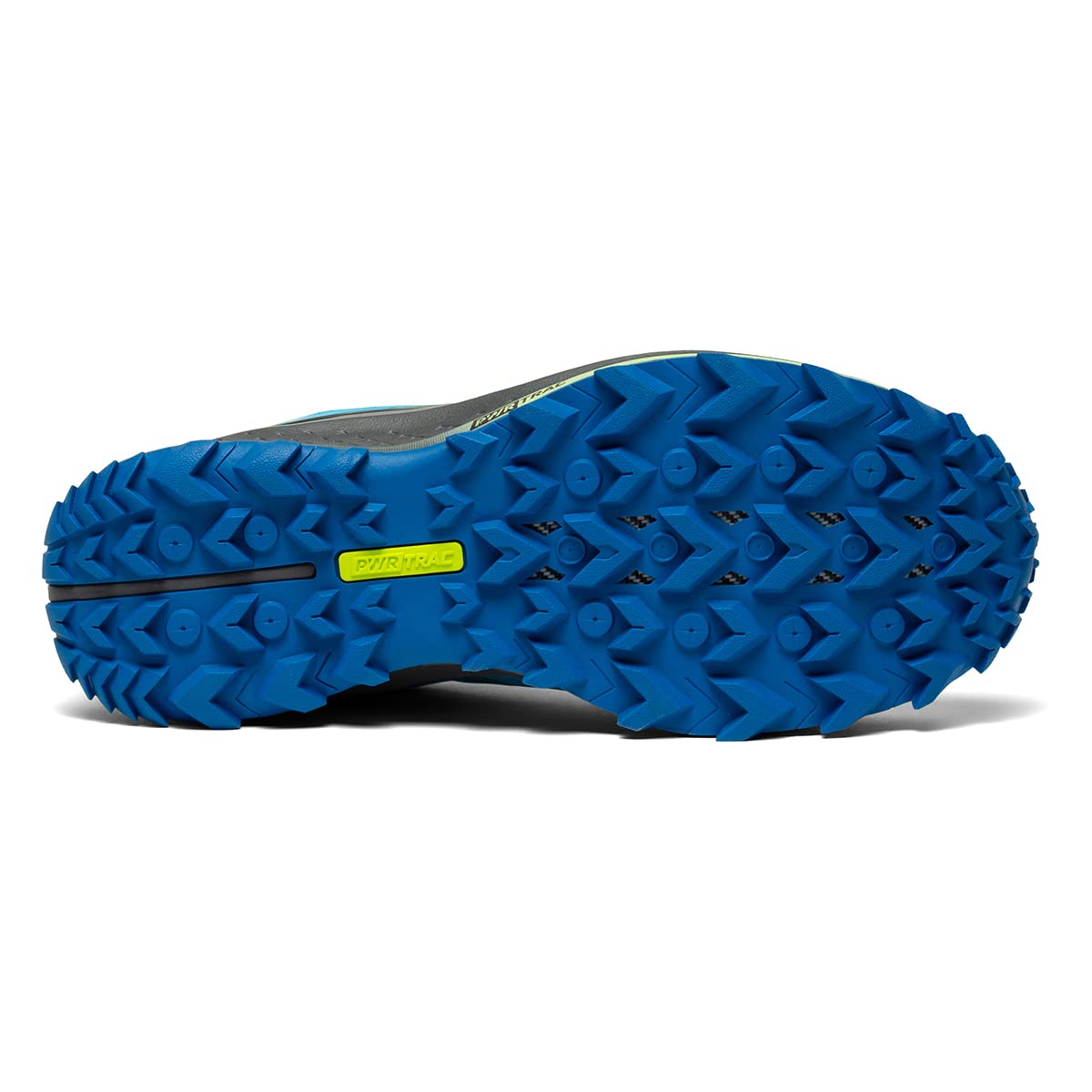 Saucony Women's Peregrine 11 Trail Running Shoe, ROYAL/LIMELIGHT, 10.5