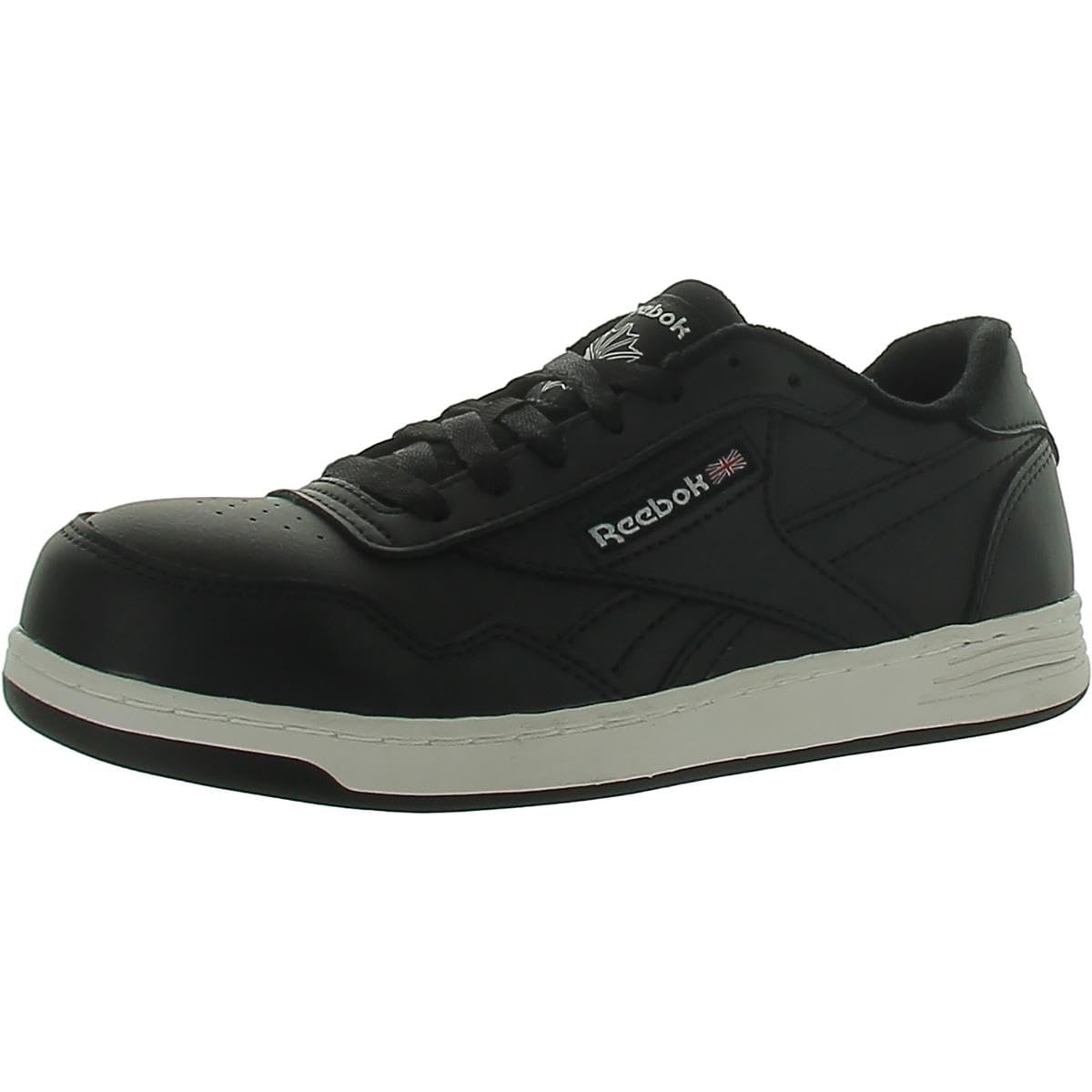 Reebok Men's Club MEMT Work Eh Comp Toe Construction Shoe 9.5 Black/White
