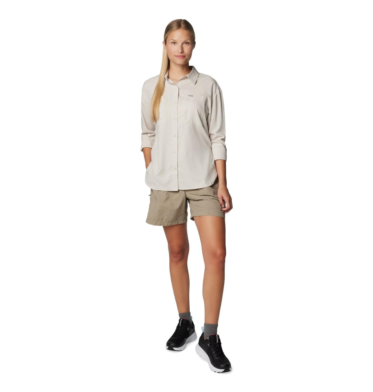 Columbia Women's Sandy River Cargo Short II, Tusk, XX-Large