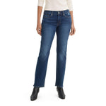Levi's Womens Classic Straight (Also Available in Plus) Jeans, (New) The Clean Hem, 16 US