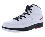 Jordan 2 Retro (Little Kid) White/Varsity Red/Black 13 Little Kid M