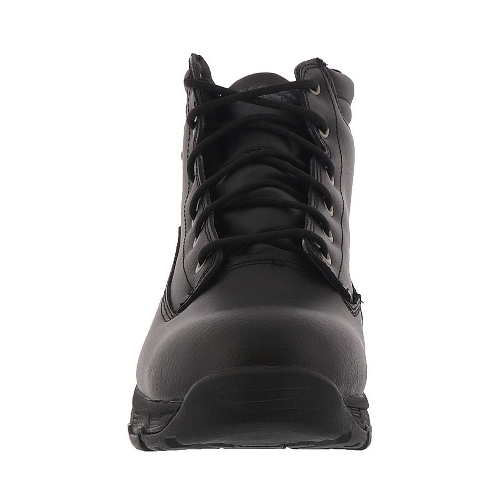 Skechers Men Morson- Sinatro Hiking Boot, Black, 13 Wide US