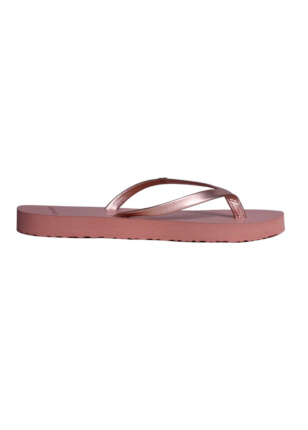 Tory Burch Metallic Leather Flip-Flop Rose Gold/Rose 5
