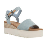 TOMS Diana Pastel Blue Washed Denim 12 B (M)