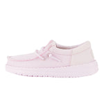 HEYDUDE Boy's Wally-Youth Funk Mono Light Pink Size 12 | Youth's Shoes | Youth Slip-on Loafers | Comfortable & Light-Weight