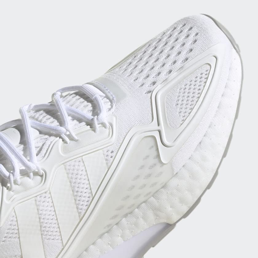 adidas ZX 2K Boost Shoes Kids', White, Size 3.5