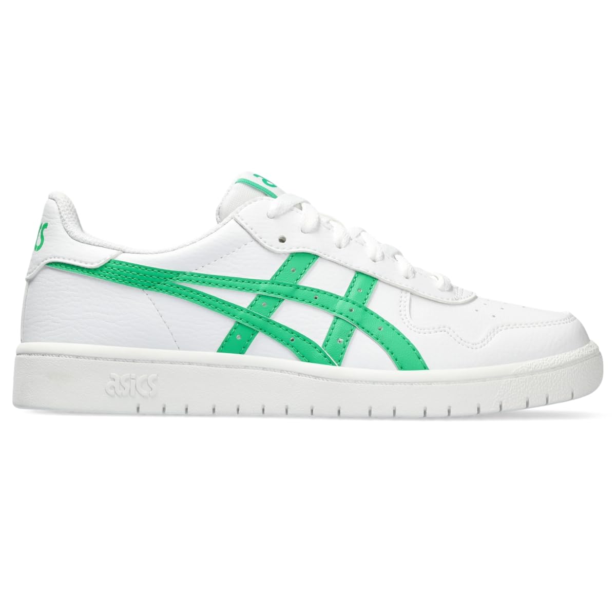 ASICS Women's Japan S Sportstyle Shoe, 8.5, White/Malachite Green