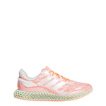 adidas Men's 4D Run 1.0 Cloud White/Signal Coral FW6838 (Size: 12)