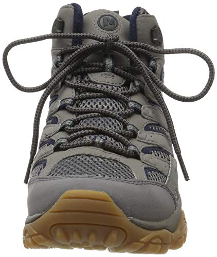 Merrell womens High Rise Hiking Boots, Grey Charcoal, 8 US