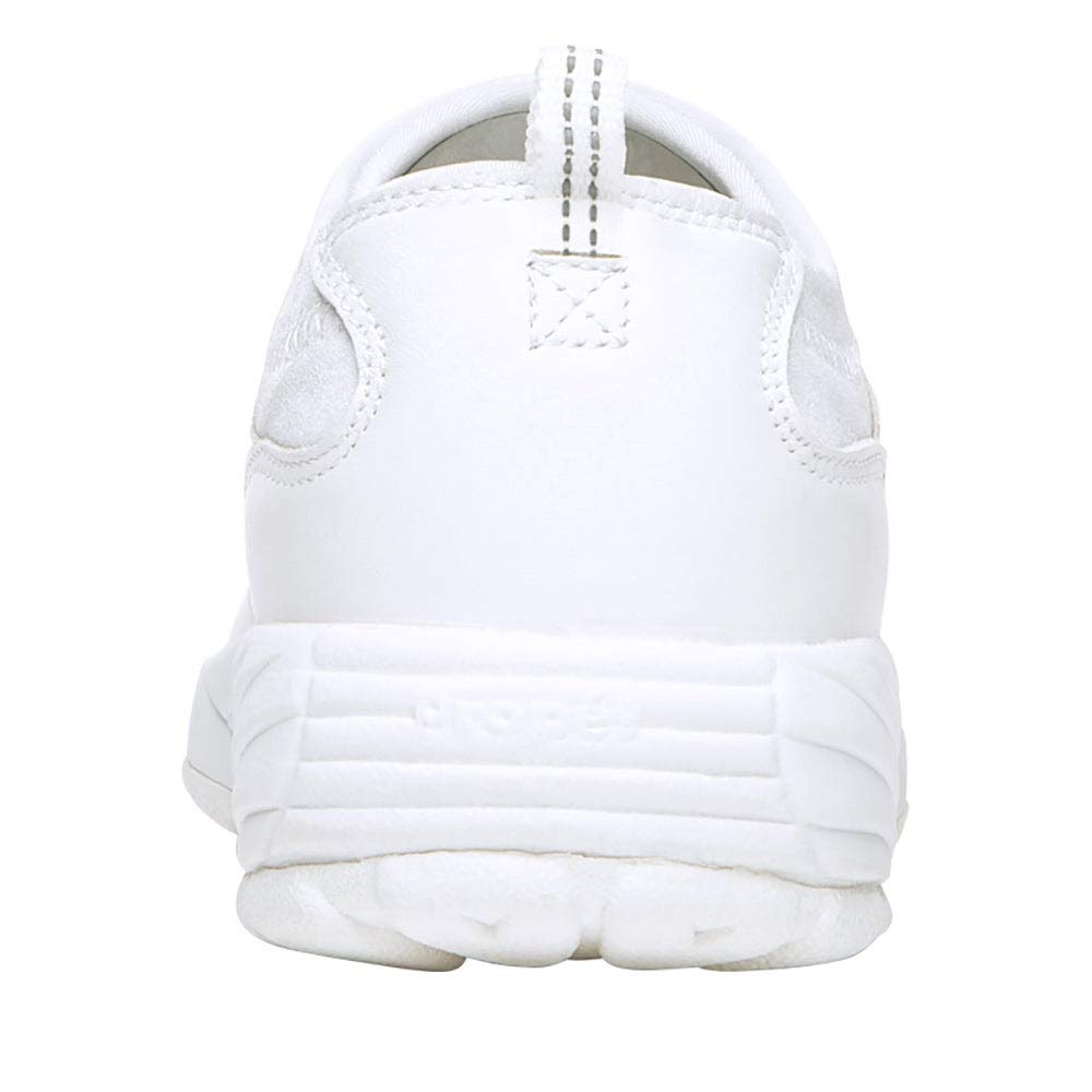 Propét Women W3851 Wash & Wear Slip-on II Slip Resistant Sneaker Walking Shoe, Sr White, 10.5 2X-Wide