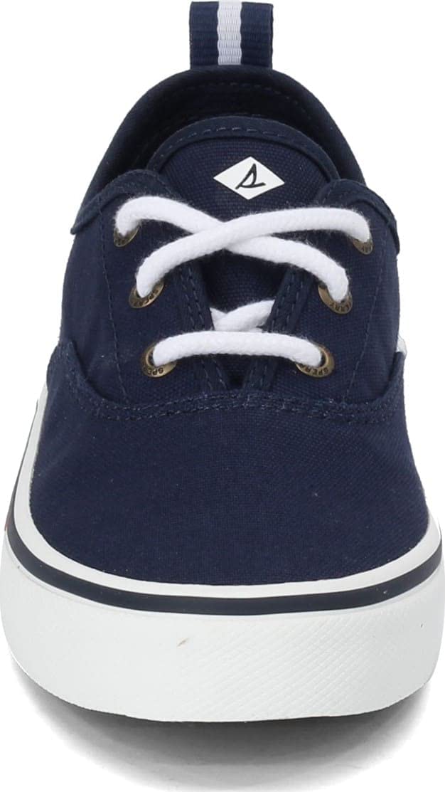 Sperry Women's Crest CVO Sneaker 8.5 Medium Navy Canvas