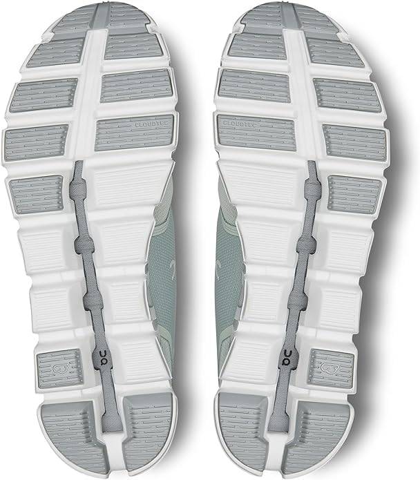 On Men's Cloud 5 Sneakers, Glacier/Glacier, 14 Medium US