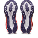 ASICS Women's NOVABLAST 3 Running Shoes, 5, Papaya/Dusty Purple