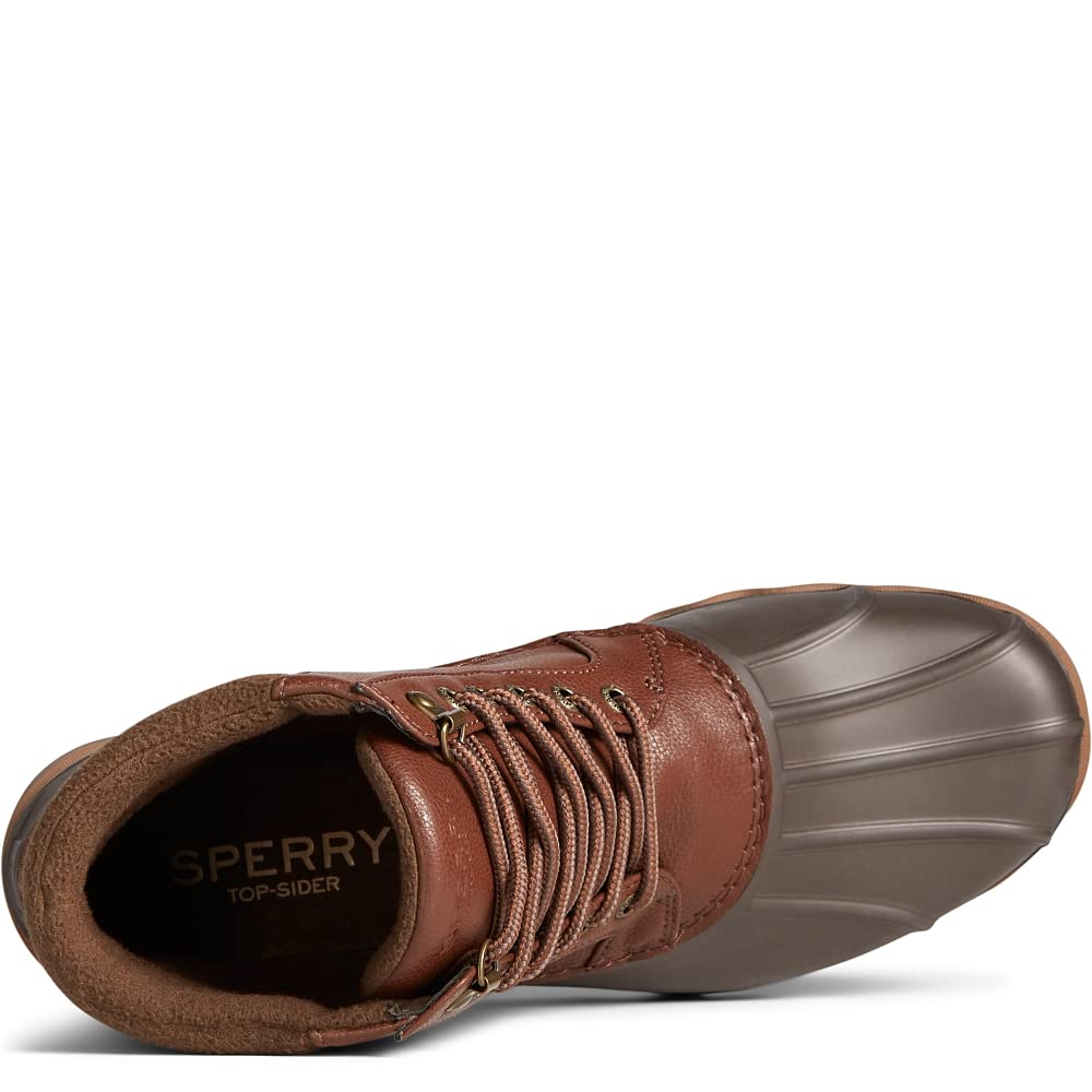 Sperry Men's Avenue Embossed Duck Boot, Tan/Brown, 10