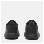 Timberland Men's Maple Grove Low Lace Up Sneaker, Black Full Grain, 11 Wide