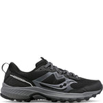 Saucony Men's Excursion Tr16 Discontinued Trail Running Shoe, Black/Charcoal, 12.5