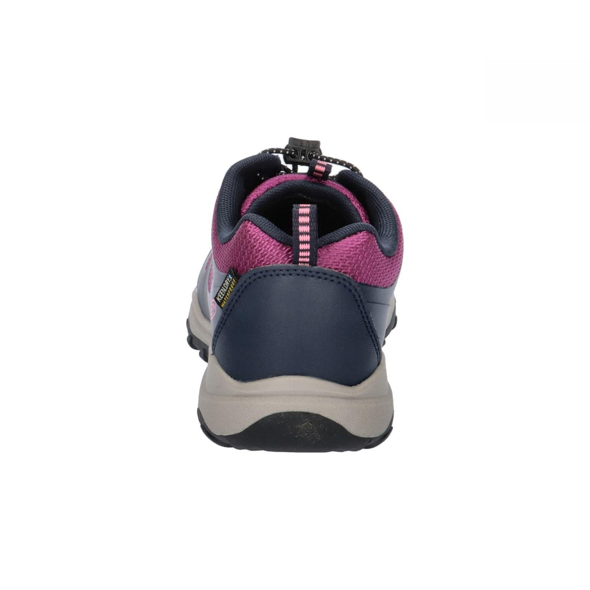 KEEN Wanduro Low Height Waterproof Easy On Durable Hiking Sneakers, Sky Captain/Charisma, 12 US Unisex Little Kid