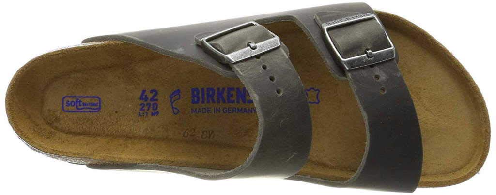 Birkenstock Women's Open Toe Sandals, Iron Grey, 9