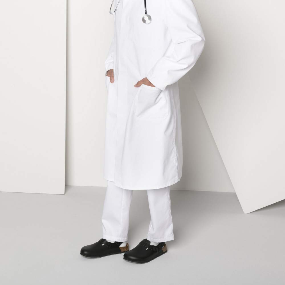 Birkenstock Men's Clogs, Black, US:7.5