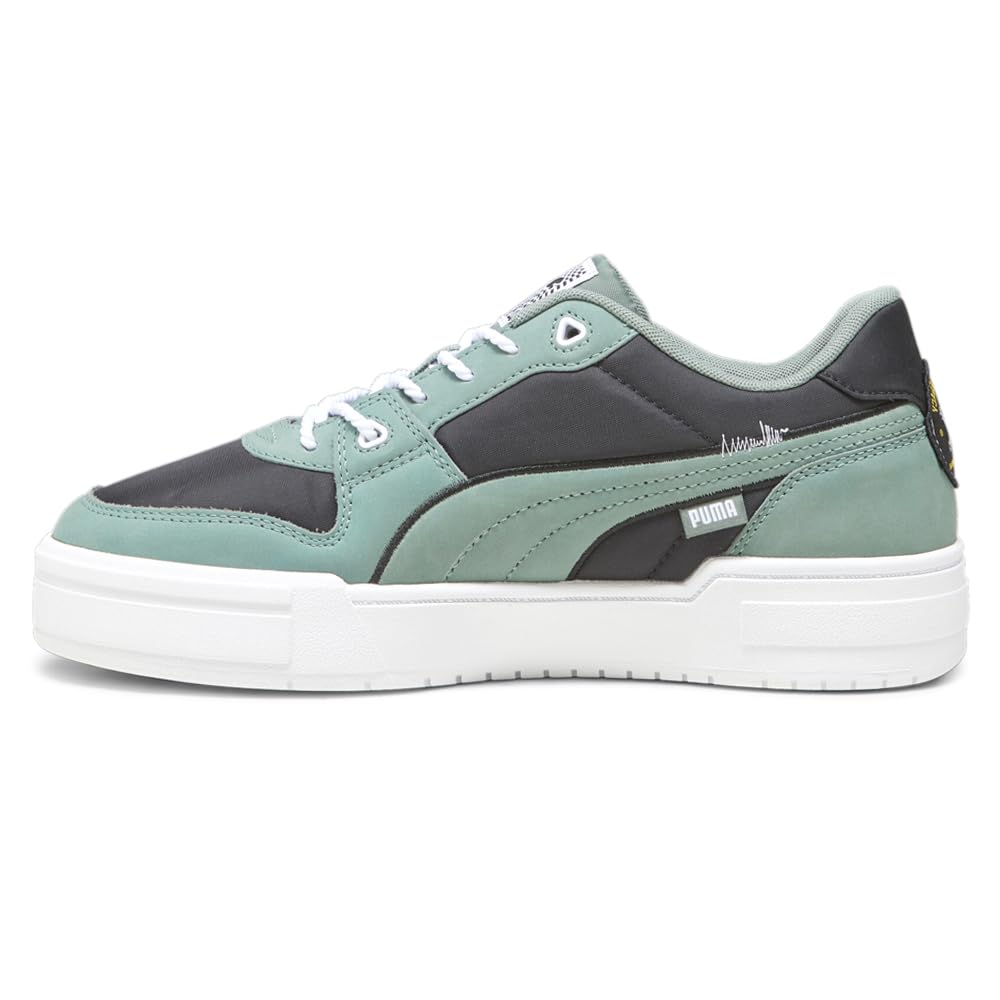 PUMA Porsche Legacy California Pro Lux Garage Crew Puma Black/Eucalyptus 7.5 D (M)