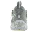 adidas mens D.O.N. Issue 3 Basketball Shoes, Team Mid Grey-white-team Light Grey, 14