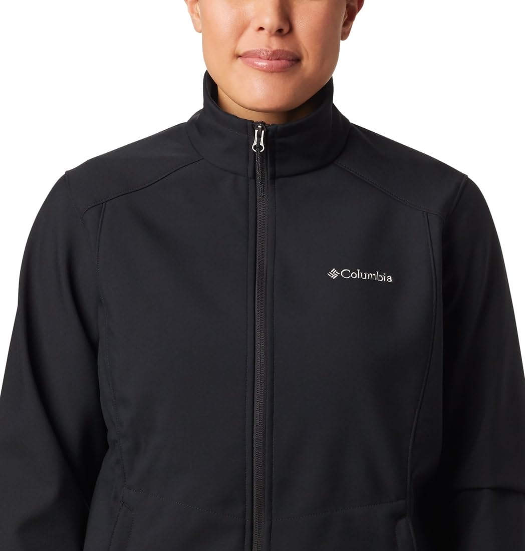 Columbia Women's Kruser Ridge II Softshell, Black, 1X Plus