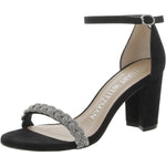 Stuart Weitzman Nearlynude Highshine Sandal Black 6 B