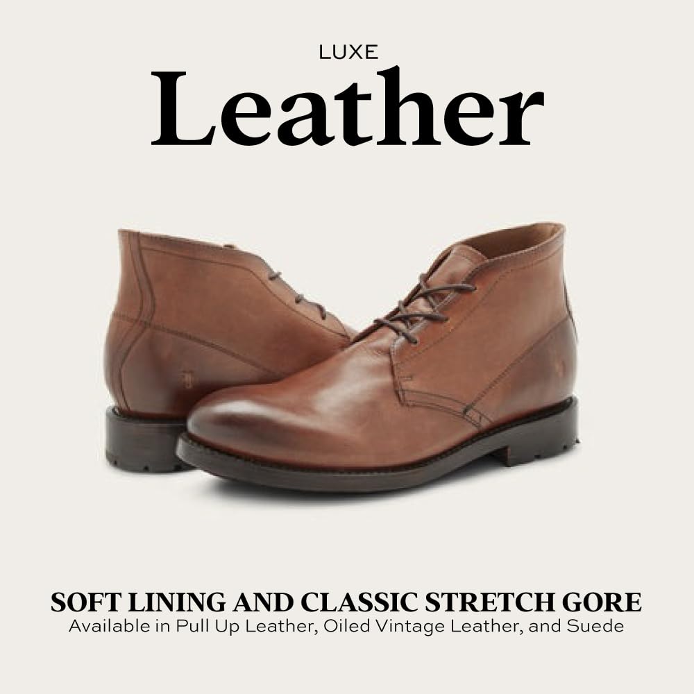 Frye Men's Bowery Chukka Boots, Cognac - 11 M