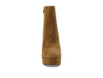 Coach Iona Suede Bootie Coconut 11 B (M)