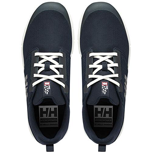 Helly-Hansen Mens Feathering Sailing Shoe, 597 Navy/Off White, 11