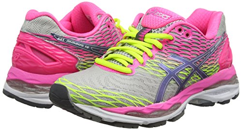 ASICS Womens, Gel-Nimbus 18 Low Ankle Trainers Grey 6 M US