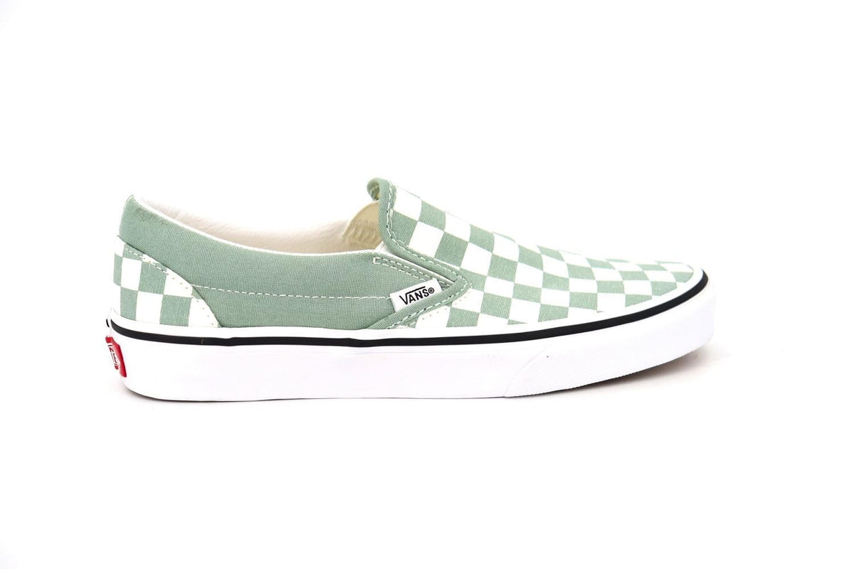 Vans Unisex Modern, Color Theory Checkerboard Iceberg Green, 5.5 US Men